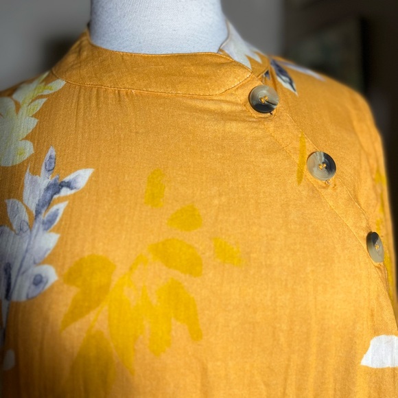 SOFT SURROUNDINGS MANDARIN STYLE TOP. SIZE M - Picture 2 of 8